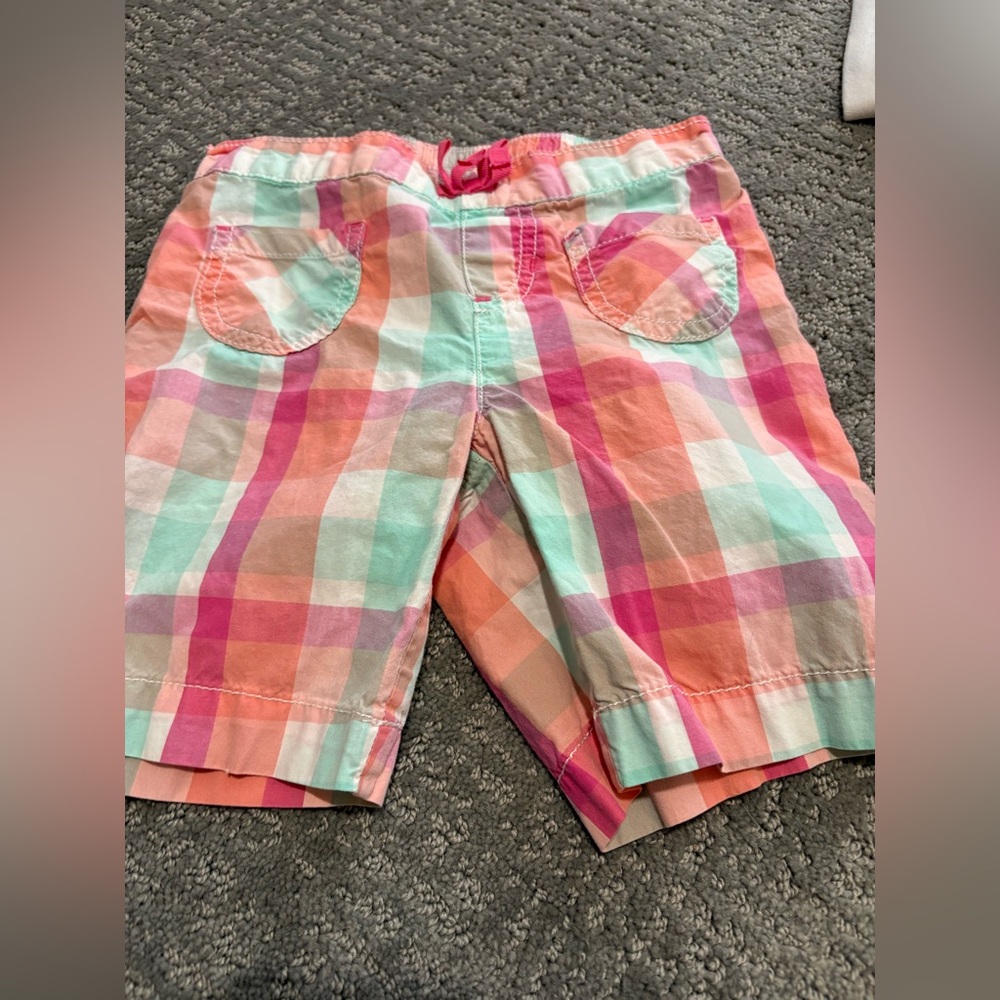 Jumping beans plaid shorts